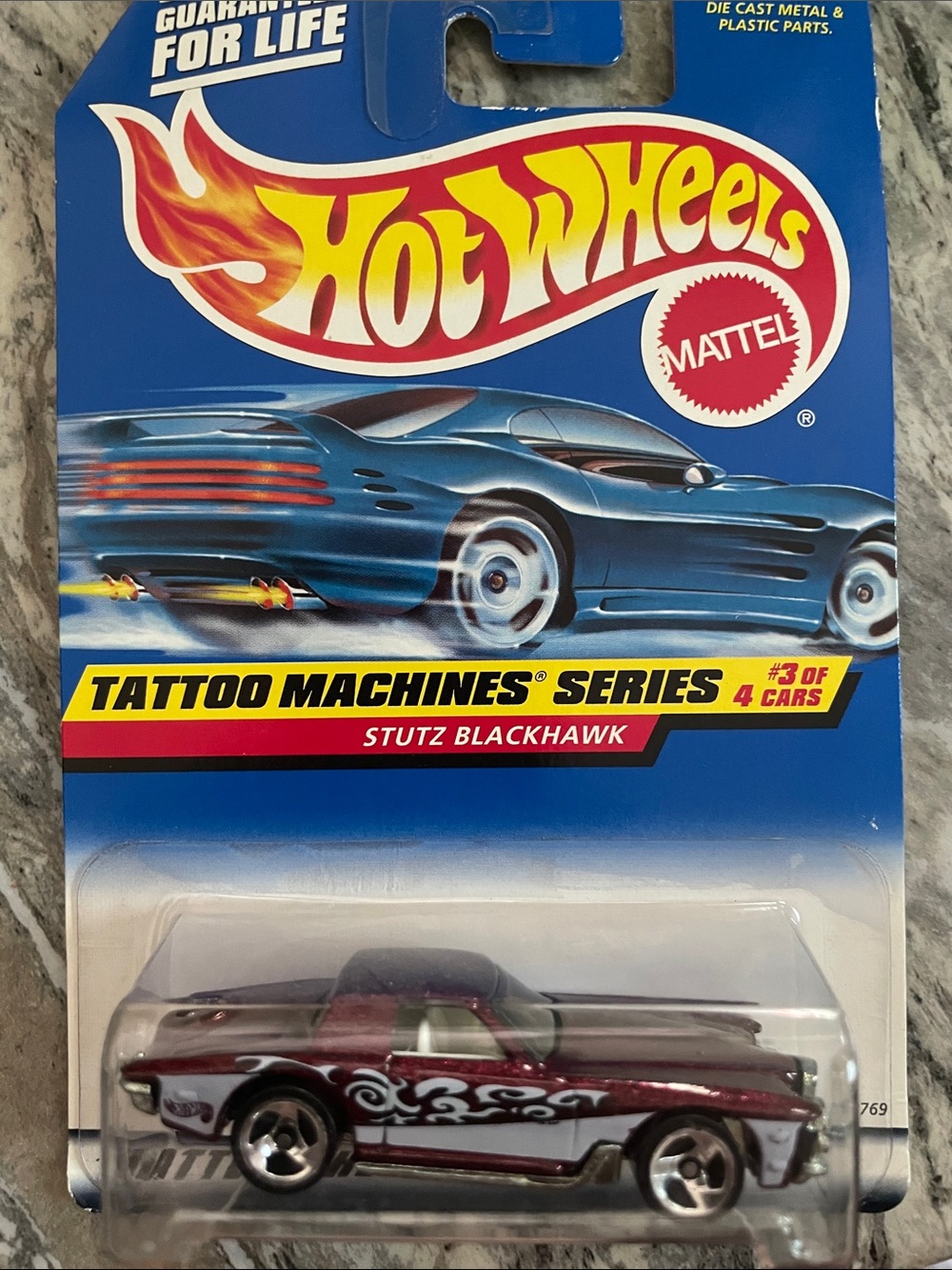 Stutz Blackhawk Kids Toy Car - Red and White